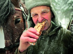 Th&#252;ringer Stollen Ort: Th&#252;ringen Motiv: Kutscher Schmidt mit Stollen Fotograf: Matthias Kaiser Bildeigner: Th&#252;ringer Tourismus GmbH