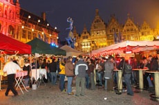 Рождественский рынок в Антверпене