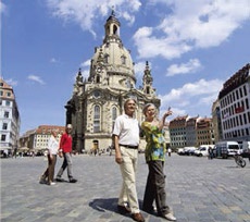 Дрезден. Церковь Фрауэнкирхе.