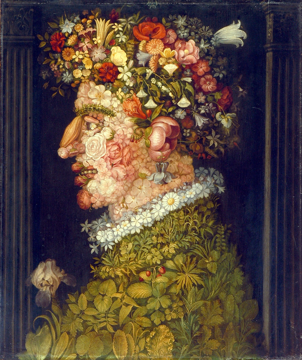 Аллегория весны Джузеппе Арчимболдо © Bayerisches Nationalmuseum München